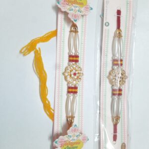 The Krishna Peacock Feather Handmade Rakhi 11